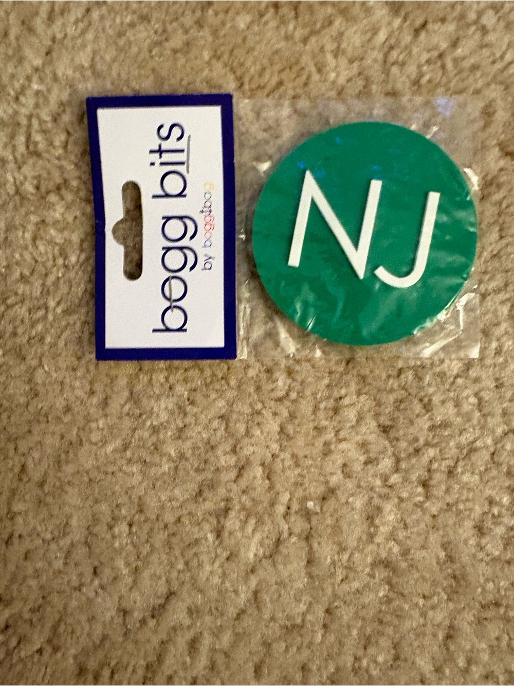 BOGG BAG Green Round 'NJ' Tote Accessory New Jersey
